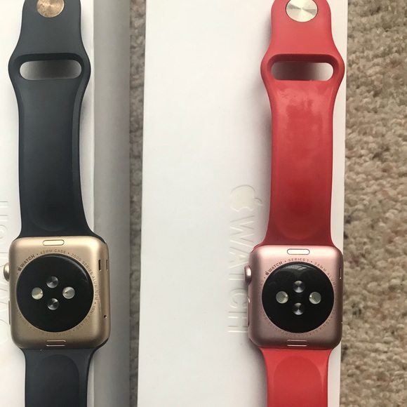 🍎 Watch Sport Rose Gold 42mm&38mm Series 1 - Picture 2 of 4
